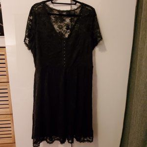 Hot Topic Lace Dress goth